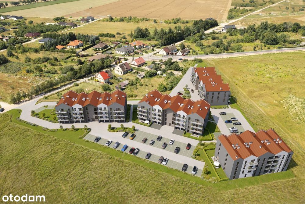 Nowa inwestycja - 2pokoje, Parter, Ogród z tarasem