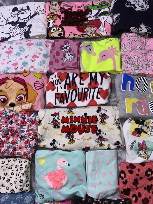 Пакет речей для дівчинки одяг на 74-80-86-92-98-104-110-116 см