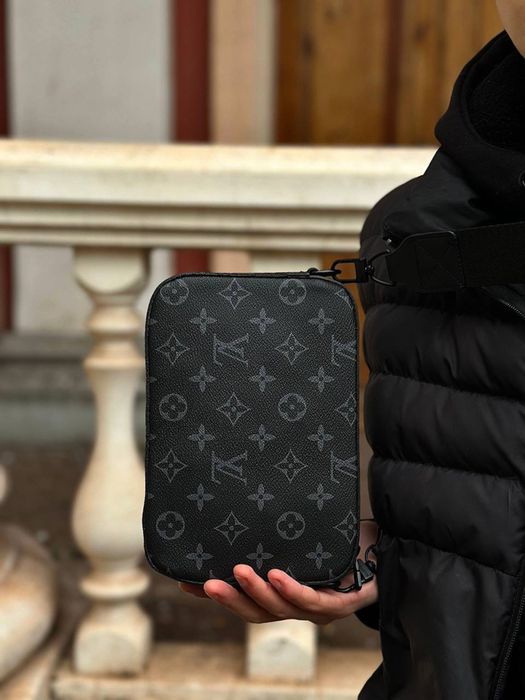Мужская сумка через плечо луи витон LV Louis Vuitton