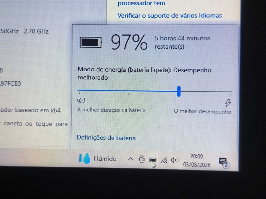 Acer EX2540 - i5 7ª ger + 8gb + 240Gb ssd