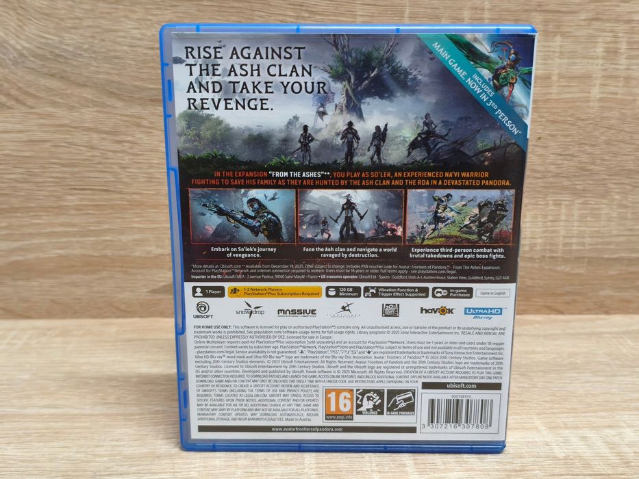 Avatar frontiers of pandora gra ps5 playstation 5 nowość