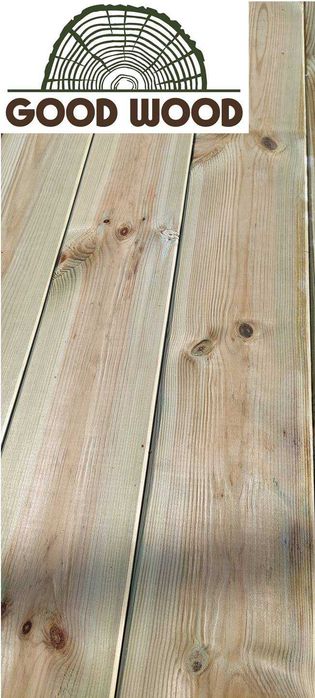 Deski tarasowe IMPREGNOWANE NTR ciśnieniowo deska na taras SZWEDZKA!