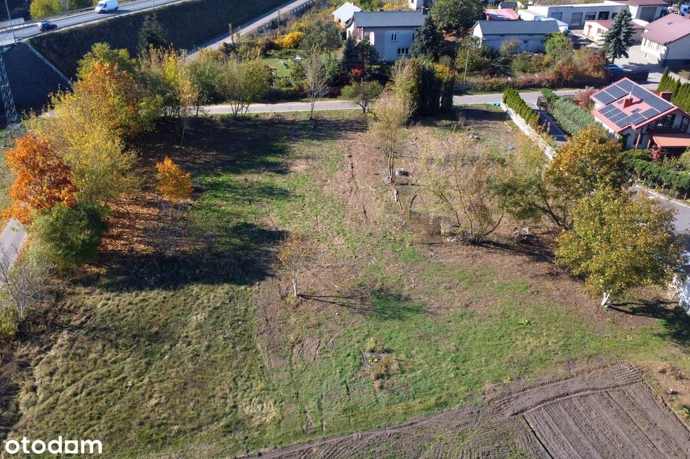 Działka 1206 m² pod Siedlcami - Nowe Opole ul. Cicha. - Więcej