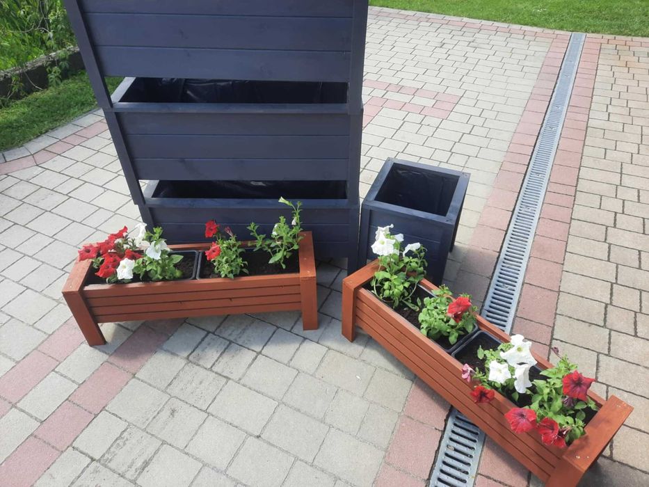 Doniczki, kwietniki, obudowy na kwiatki, donice