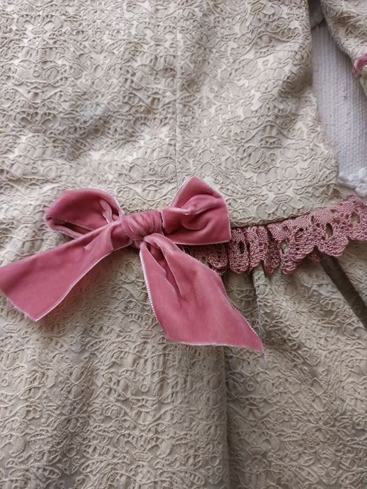 Vestido cerimonial.Talla 10.Spain