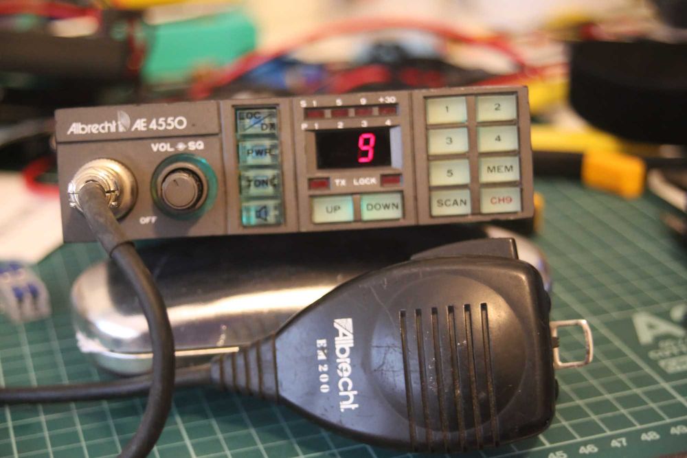Rádio CB (Banda do cidadão) Albrecht AE 4550