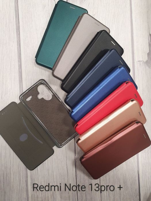 Чехол Книжка Xiaomi Redmi Note 13 Pro + Plus Редми Ноте 13 про плюс