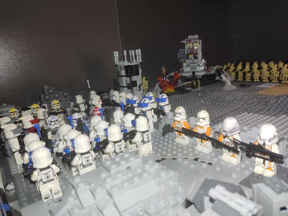 LEGO Star Wars Clone Wars - MOC - Pole bitwy