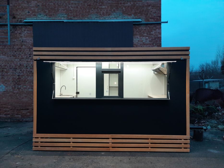 Торговий прицеп-кіоск, маф, фастфуд, кавярня, купава, кухня на колесах