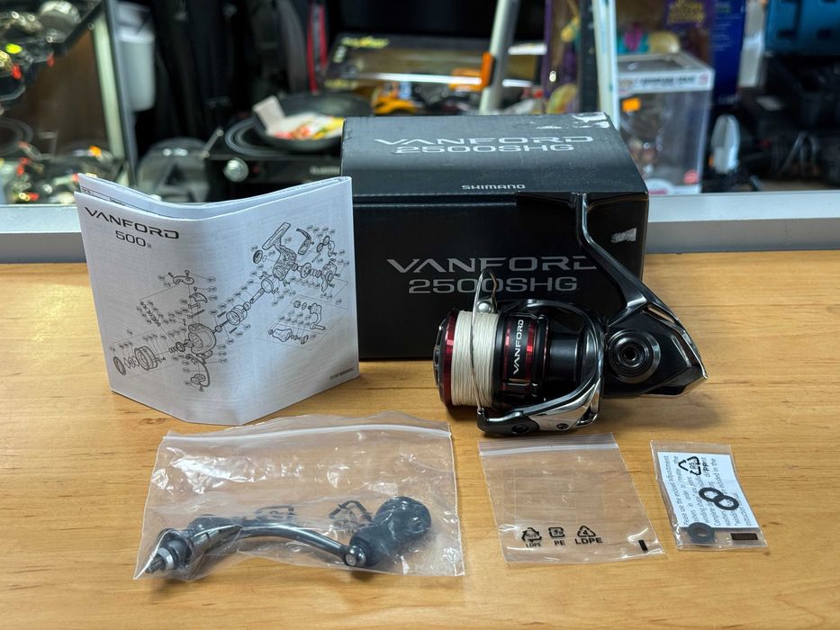 !NOWY! Kołowrotek Shimano Vanford 2500S HG komplet