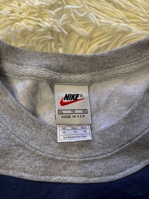 Camisola Nike Azul e Cinza