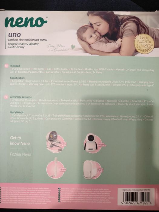 Laktator bezprzewodowy Neno