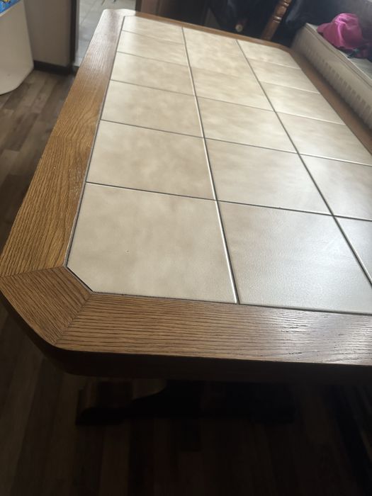 Стіл дубовий розкладний