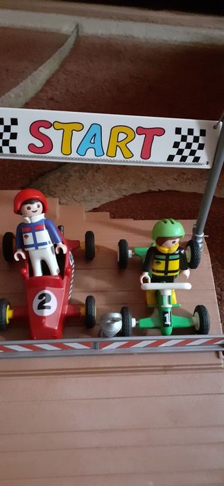 Playmobil wyścig autka zabawka klocki