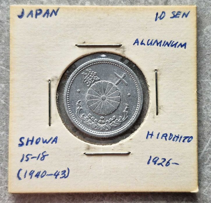 C12) JAPONIA 10 Sen - 1940 r.