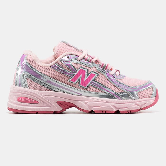 Кросівки New Balance 740 v2 Silver/Pink premium