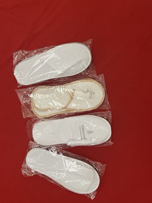 Новые одноразовые комнатные тапочки 39-43