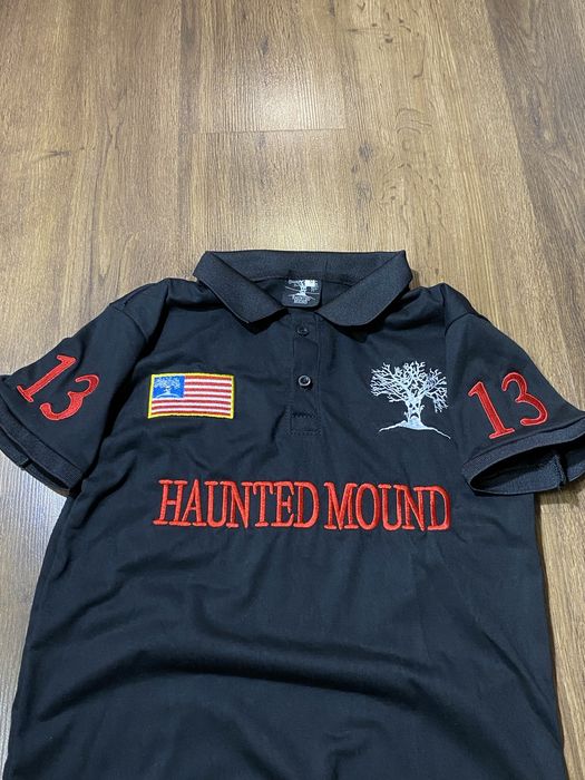 Haunted mound ポロシャツ M polo haunted mound - купити чоловічі футболки та майки - Ціна на