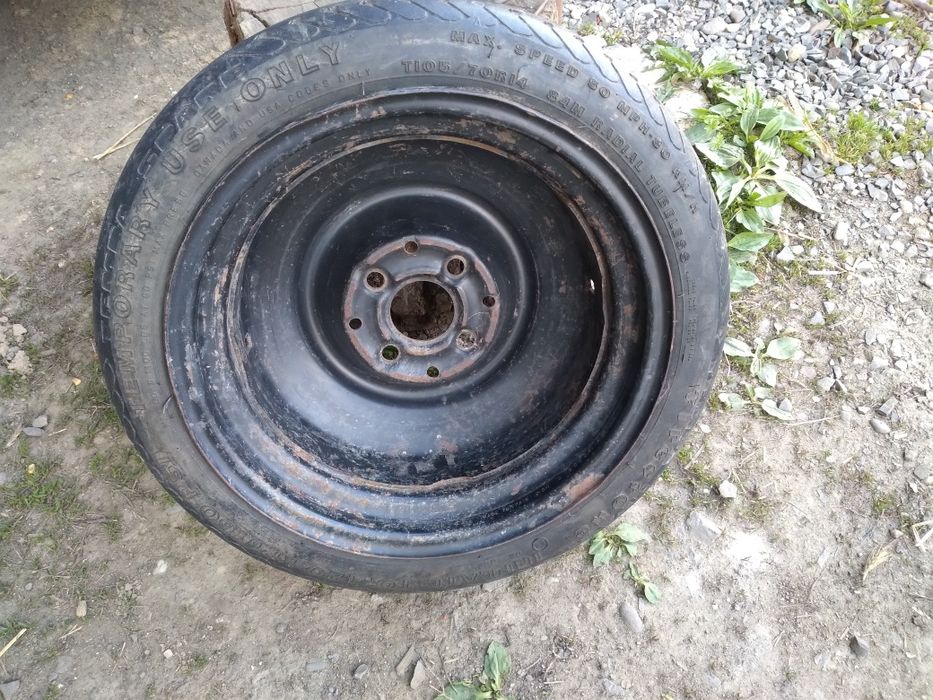 Запаска, докатка 105 70 r14 на опель, сеат, ауди, фольксваген.