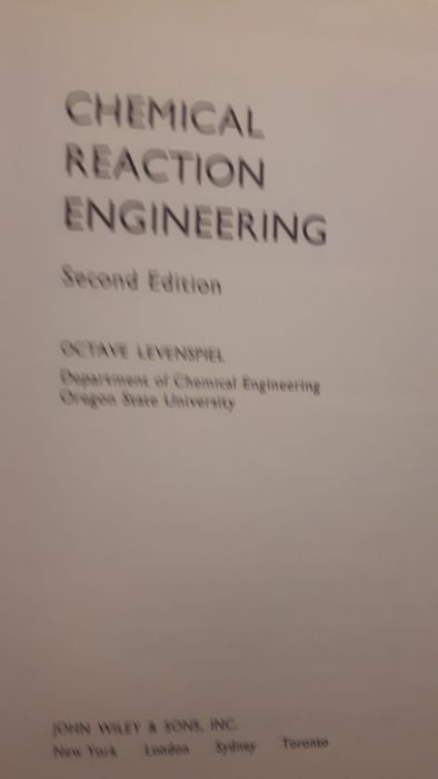 Eng Quimica - Chemical Reaction Engineering