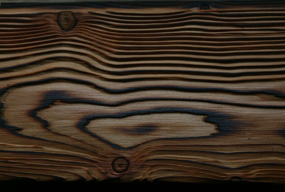 deska opalana elewacja Shou Sugi Ban