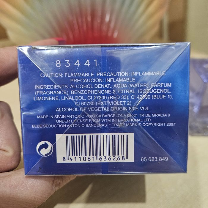 ДУХИ ПАРФЮМ чоловічий Antonio Banderas BLUE SEDUCTION 100 мл