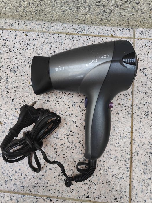 secador de cabelo BRAUM swing 1400W usado