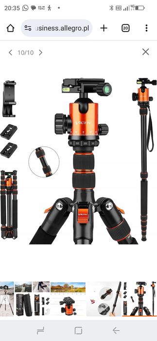 Profesjonalny statyw victiv at40 nowy