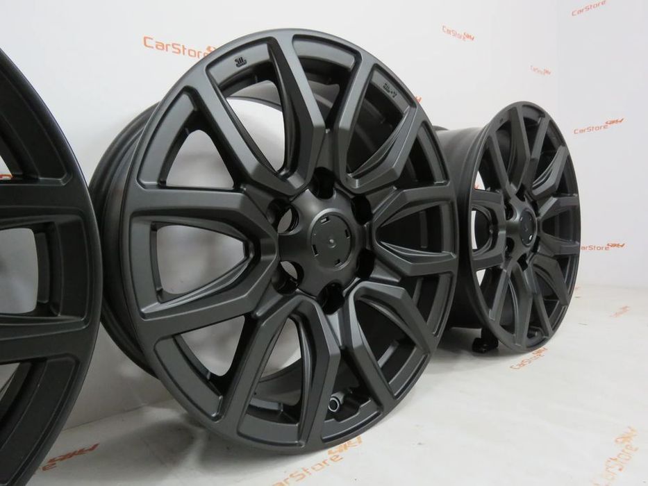 Jantes Look Toyota Hilux 17 x 7.5 et 30 6x139.7 Preto Matte