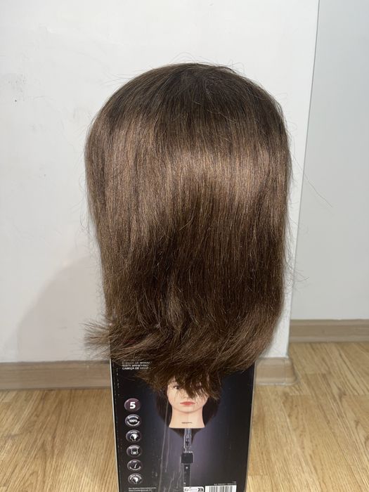 Główka fryzjerska-włosy naturalne