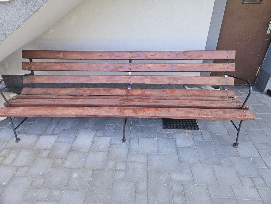 Sprzedam Drewnianą Ławke