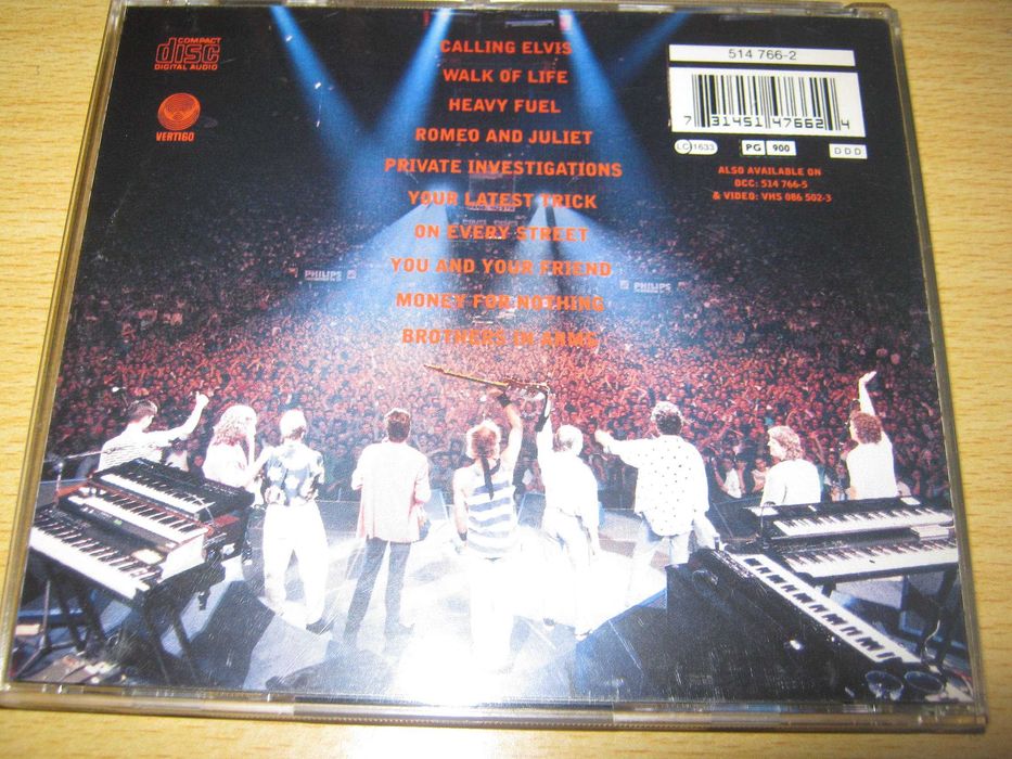 Dire Straits On The Night CD