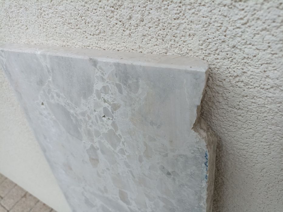 parapet wewnętrzny konglomerat, marmur, kamień