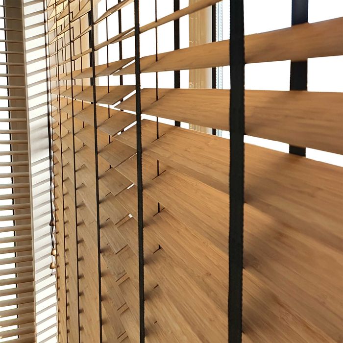 Żaluzje 50mm Bambusowe - Drewniana (na wymiar)