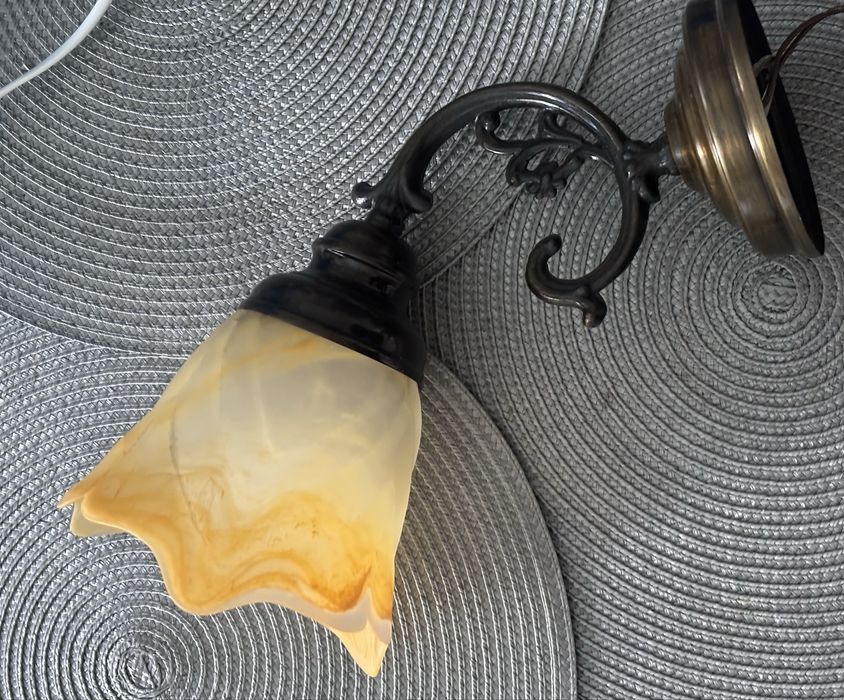 Ładna Lampa PRL