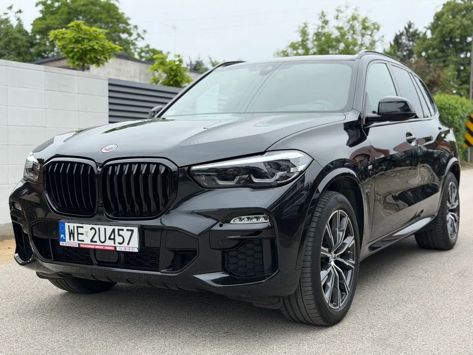 BMW X5 1WŁ ASO Salon PL FV23% Msport ACC Kamera Adaptive CarPlay Android Ambi