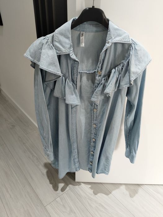 Sukienka jeansowa Zara