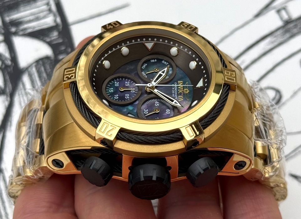 Мужские часы Invicta 29737 Reserve Bolt Zeus Swiss 53 mm. 200 MT.