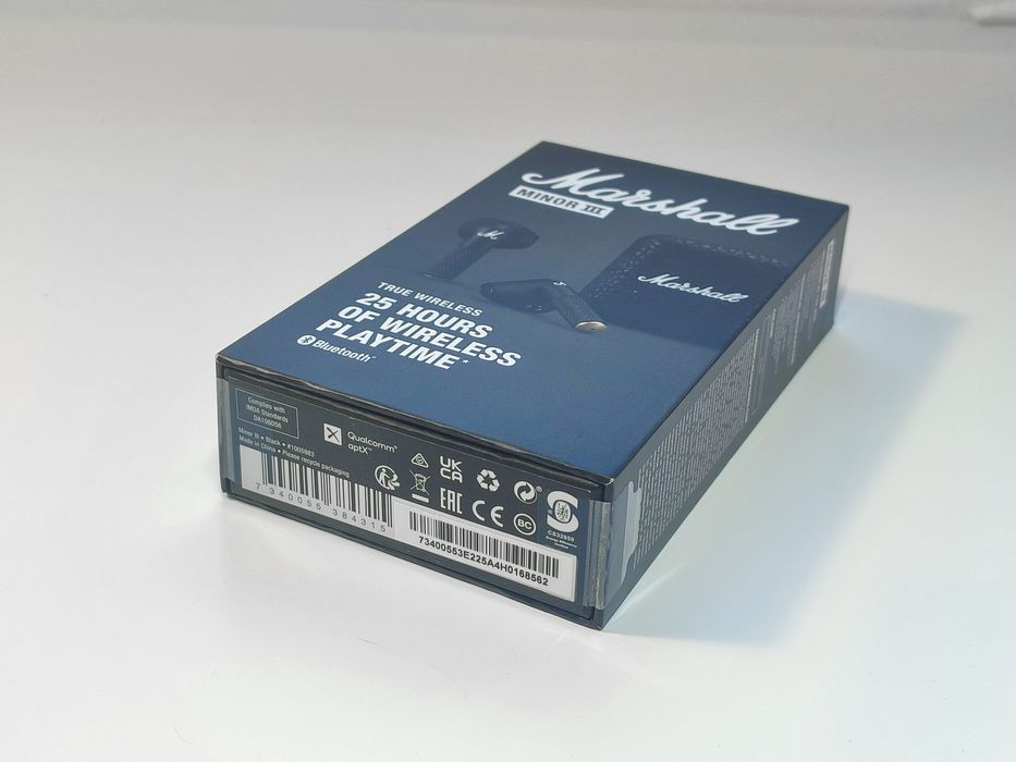 Оригинальные Marshall MINOR III - нові бездротові  Bluetooth навушники