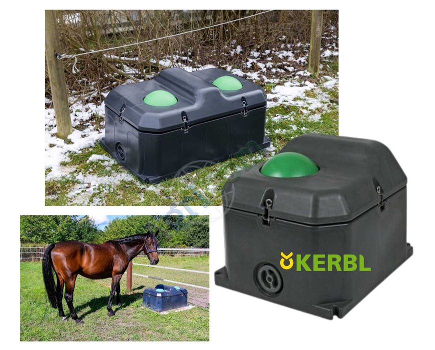 Poidło niezamarzające Kerbl – mrozoodporne aż do - 30°C ! 40 / 100 L