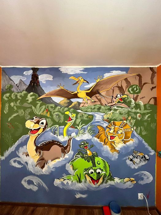 Graffiti/ malowanie artystyczne garaży,  altanek – oryginalna ozdoba!