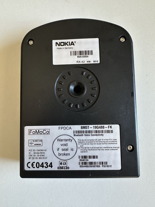 Modulo Bluetooth Nokia ( Ford Mondeo 2008 )
