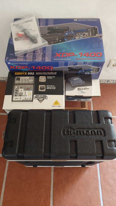 Equipamento para utilização de Backing Track