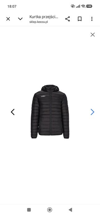Kurtka przejściowa nowa keeza  XXXL