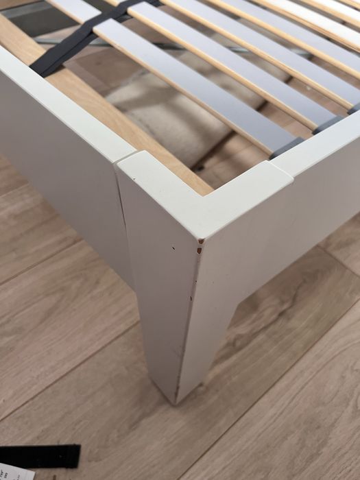 Lóżko 140x200 malm + 2 stelaże lonset ikea