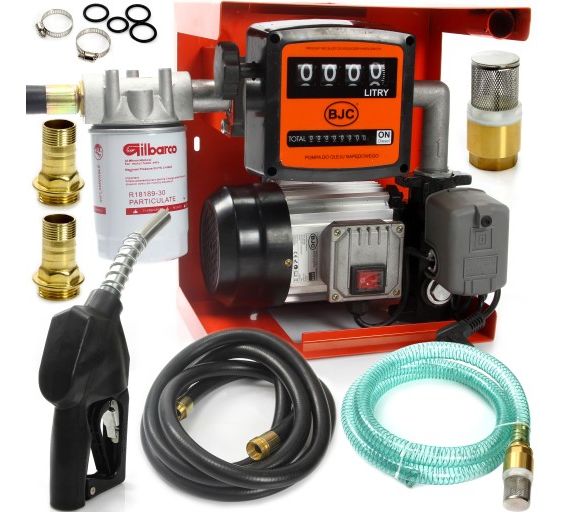 POMPA PALIWA CPN dystrubutor /auto stop/ 70l/min BJC + filtr paliwa