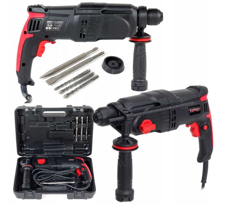 Перфоратор NAC SDS Plus 900 Вт дриль дрелька 0-850 об/хв 230В