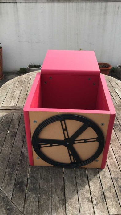 Prateleira dupla giratória