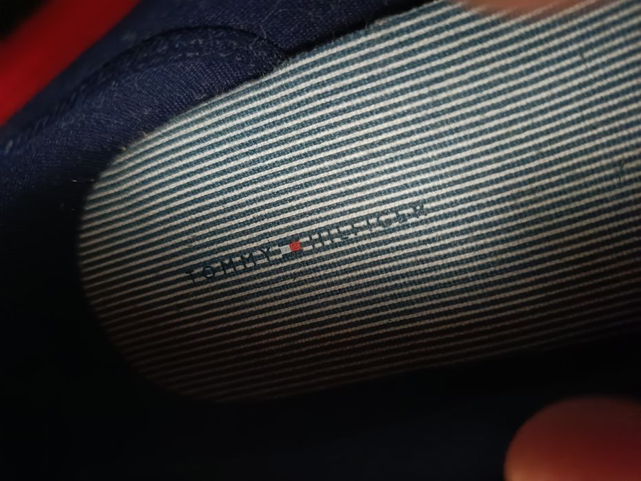 Buty Tommy Hilfiger 36 trampki wsuwane  szare