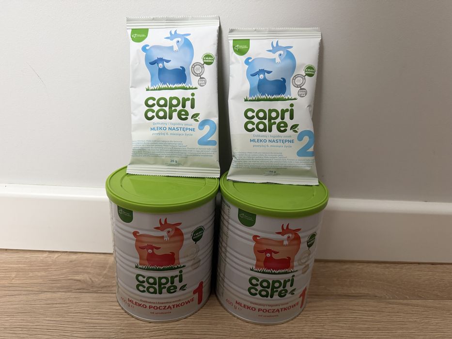 Mleko modyfikowane Capri Care 1 + gratis Capri Care 2
